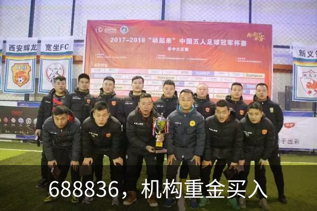 688836，机构重金买入